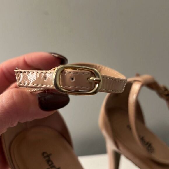 Charlotte Russe Women's Brown Addison Open Toe Strappy Heels Size 9 - Picture 10 of 11